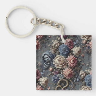 Channeling the Veil – Gothic Victorian Key Ring