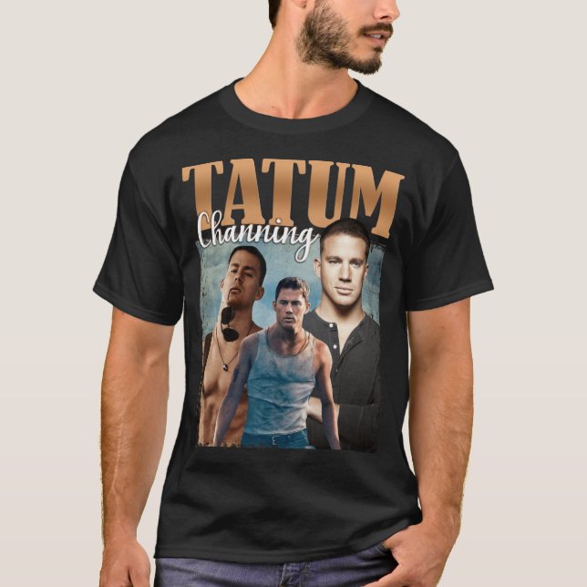 Channing Artistatum retro T-Shirt (Front)