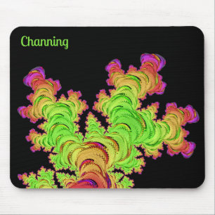 CHANNING ~ Bright Fluoro ~ Ocean Beauty ~ Mouse Mat