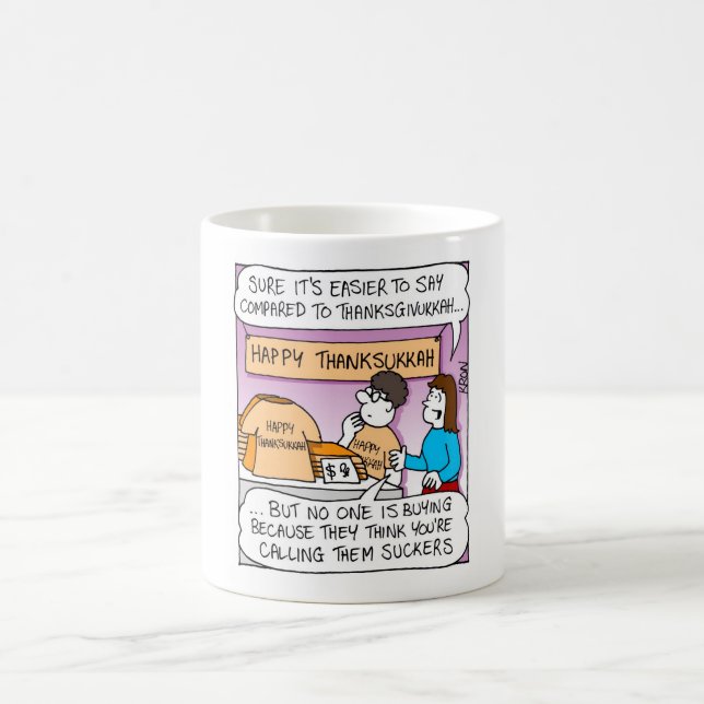 Channukah and Thanksgiving – Mug (Center)