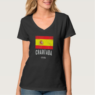 Chantada Spain Es Flag City Bandera Ropa T-Shirt