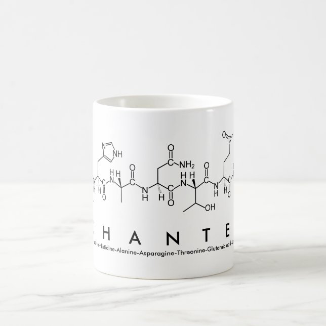 Chantel peptide name mug (Center)