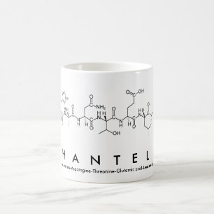 Chantelle peptide name mug