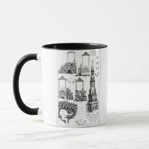 Chanteloup Pagoda, from 'Details des Nouveaux Jard Mug