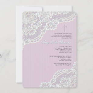 Chantilly Lace Invitation