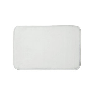 Chantilly Lace Solid Colour Bath Mat