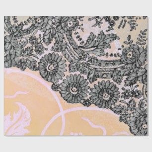 CHANTILLY LACE WITH William Morris Wrapping Paper