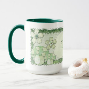 Chantily Whimsical Mixed Media NAME Mug