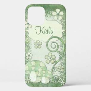 Chantily Whimsical Mixed Media PERSONALIZED iPhone 12 Case