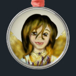 Chanukah Angel Metal Tree Decoration<br><div class="desc">Original art by Thedustyphoenix.</div>