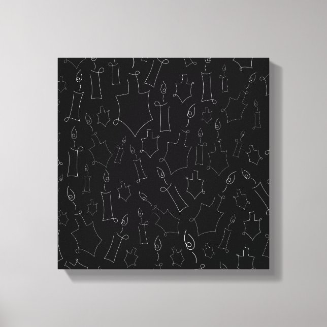 Chanukah Canvas Print (Front)