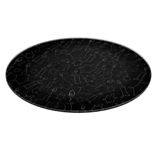 Chanukah Cutting Board (Corner)