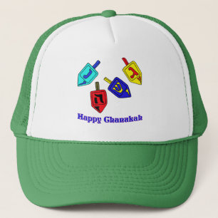 Chanukah Dreidels Trucker Hat