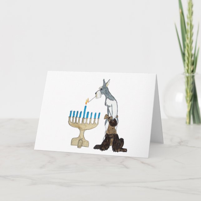 chanukah ( Hanukkah ) card (Front)