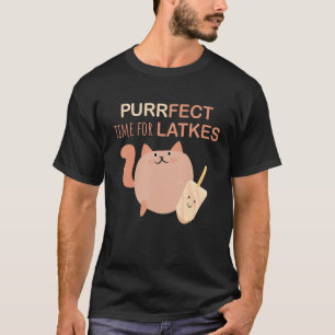 Chanukah Hanukkah perfect time for Latkes T-Shirt