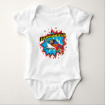 Chanukah Judah Maccabee the Hammer Baby Bodysuit<br><div class="desc">Chanukah Baby Jersey Bodysuit. "Judah Maccabee, the Hammer." Judah Maccabee is coming your way on shirts, stickers, balloons, or any other Zazzle product you'd like to transfer this design onto. Personalize by changing message. Choose your favorite font style, color, and size for text. Thanks for stopping and shopping by! Much...</div>