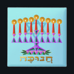 Chanukah Magnet<br><div class="desc">Joyous Chanukah</div>