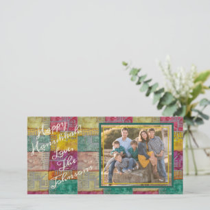 Chanukah Menorahs Holiday Card
