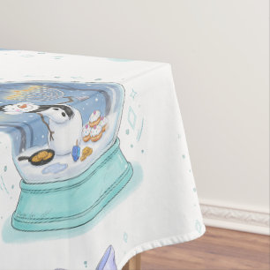 Chanukah Snow Globe Tablecloth