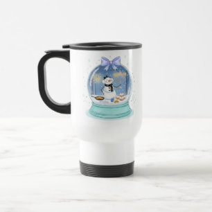 Chanukah Snow Globe Travel Mug