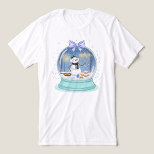 Chanukah Snow Globe Tri-Blend Shirt
