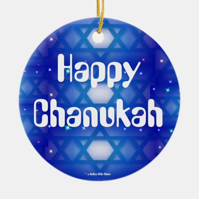 CHANUKAH SPECIALTY ORNAMENTS - JUDAIC GIFTS STORE (Front)