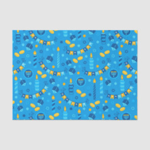 Chanukah Streamers Hanukkah Blue Banners Tissue Paper