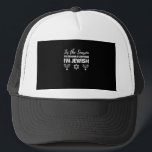 Chanukkah Funny Tis The Season Everyone Im Jewish Trucker Hat<br><div class="desc">Chanukkah Funny Tis The Season Everyone Im Jewish: A humourous Hanukkah design that playfully celebrates Jewish pride. Perfect for sharing laughs and light. Clever, witty, and festive.</div>