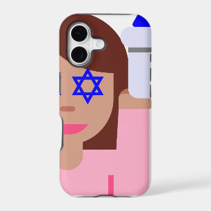 chanukkah hair flip emoji