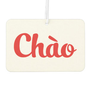 Chào / Hello ~ Vietnam / Vietnamese / Tiếng Việt Car Air Freshener