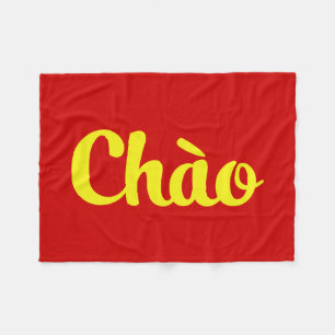 Chào / Hello ~ Vietnam / Vietnamese / Tiếng Việt Fleece Blanket