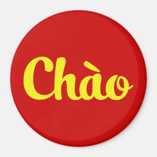 Chào / Hello ~ Vietnam / Vietnamese / Tiếng Việt Magnet