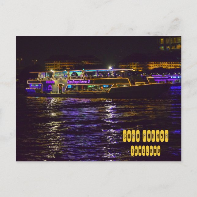 Chao Phraya Princess Postcard (Front)