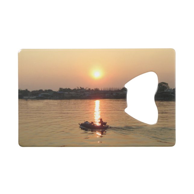 Chao Phraya River Sunset ... Ayutthaya, Thailand (Front (Horizontal))