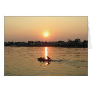 Chao Phraya River Sunset ... Ayutthaya, Thailand