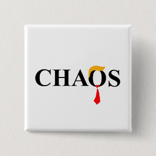 Chaos 15 Cm Square Badge