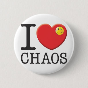 Chaos 6 Cm Round Badge