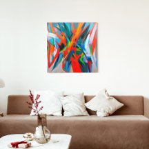 Chaos abstract wall art