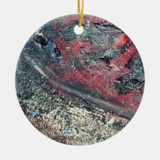 Chaos and love ceramic tree decoration