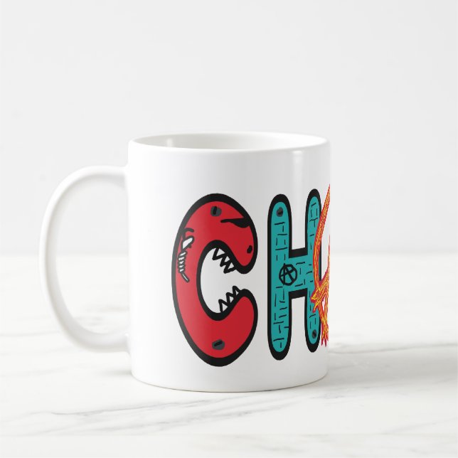 Chaos Coffee Mug (Left)