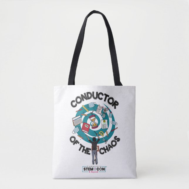 Chaos Conductor Tote Bag (Front)