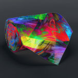 Chaos cool modern abstract art tie<br><div class="desc">Chaos cool modern abstract art tie. Cool art on a tie by the artist of CAOS Cool Art On Stuff.</div>