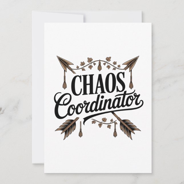 Chaos Coordinator Card (Front)