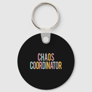 Chaos Coordinator Colourful Appreciation Day Back Key Ring