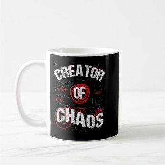 Chaos Coordinator Creator Busy Dad or Mum Child Cr Coffee Mug