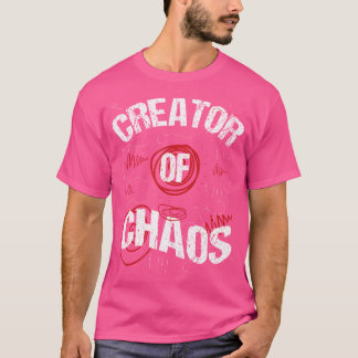 Chaos Coordinator Creator Busy Dad Or Mum Child Cr T-Shirt
