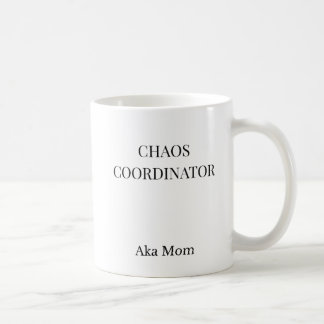 Chaos Coordinator Funny Mum Mug | Minimalist 