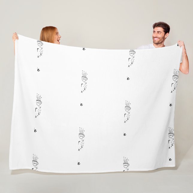 Chaos Coordinator Funny Personalised Mother's Day Fleece Blanket (In Situ)