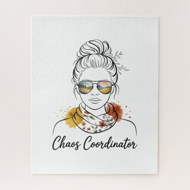 Chaos Coordinator﻿ Jigsaw Puzzle (Vertical)