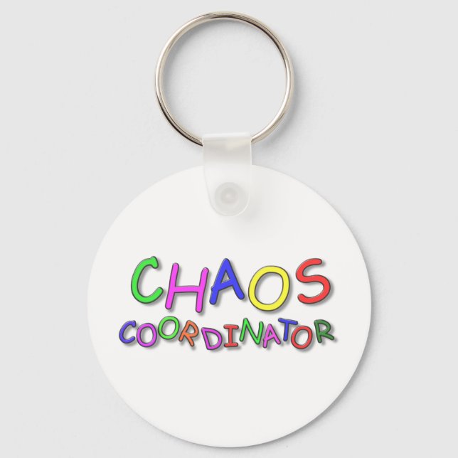 Chaos Coordinator Key Ring (Front)